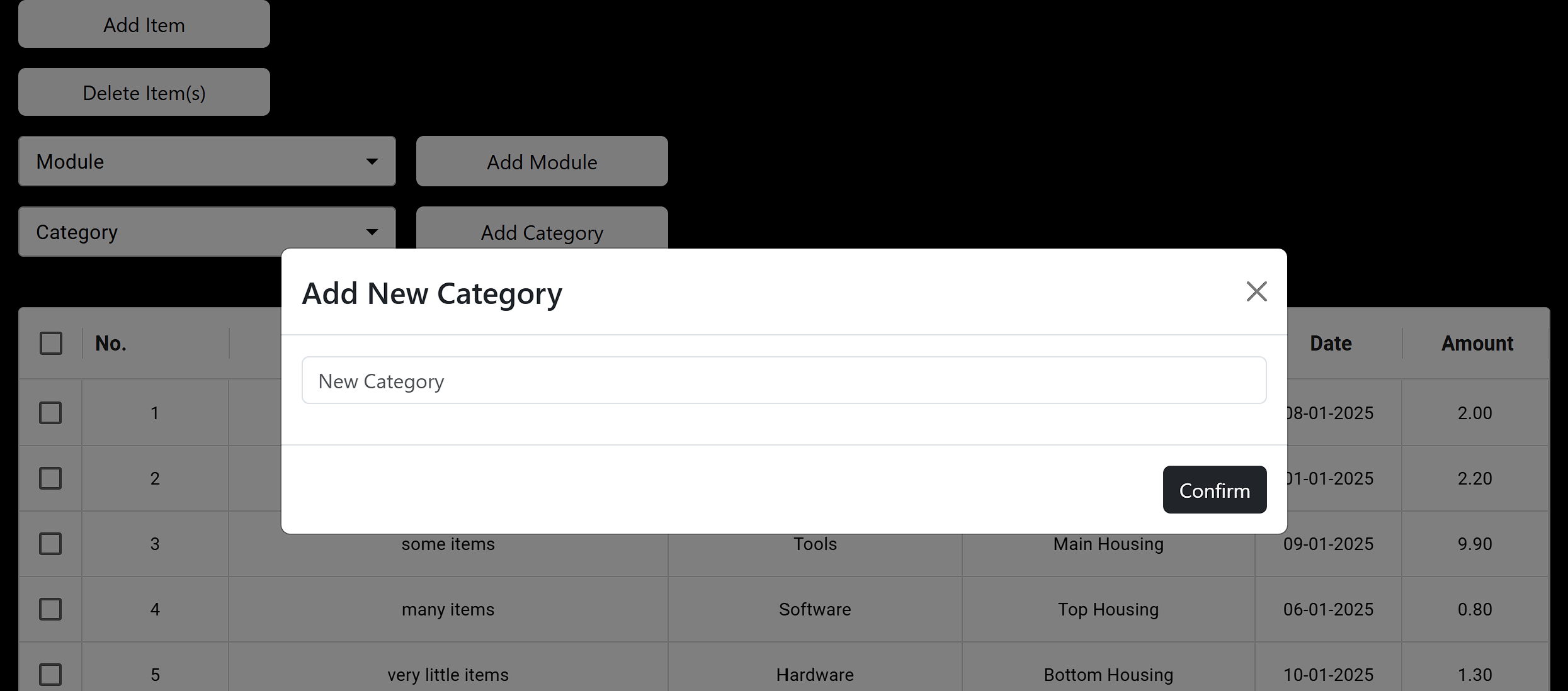 add new category